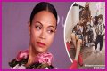 Fans Slam Zoe Saldana's Husband for Dressing like a Woman in Fishnet Tights on His 42nd B-Day